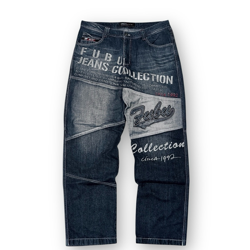 Fubu Jeans Collection Circa 1992 Vintage Denim Pants Regular Fit