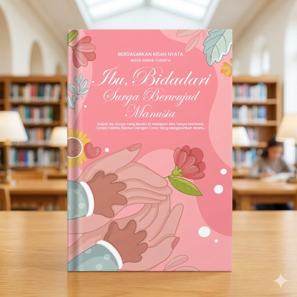 Buku Novel Ibu Bidadari Surga Berwujud Manusia