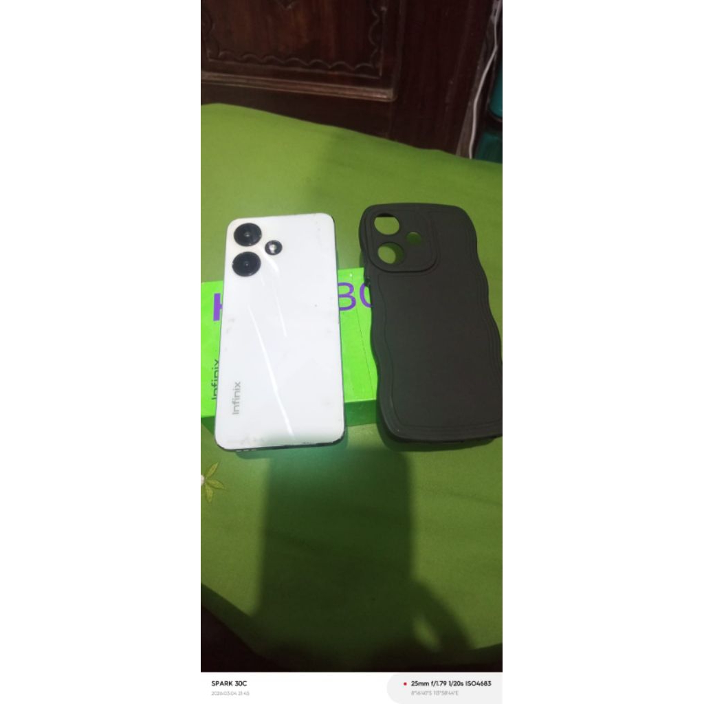 Infinix hot 30i ram 8/128  mulus hp dosbook