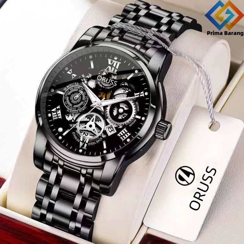 Jam Tangan Pria Otomatis Waterproof Mewah Anti Air Jam Tangan Pria Mewah Mewah Anti Air