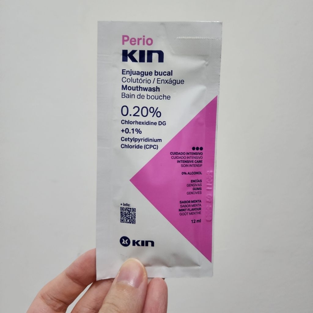 Perio kin mouthwash 12 ml sachet