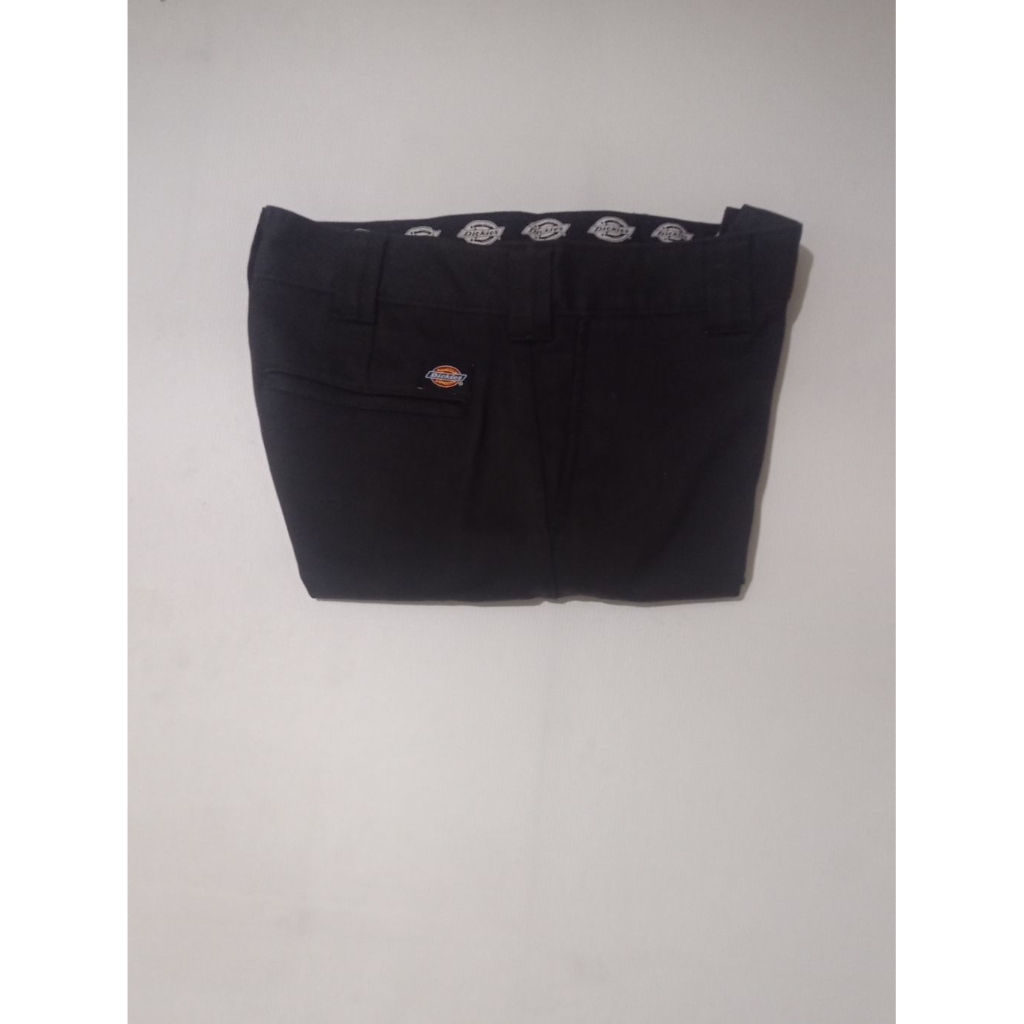 Celana Dickies 873 Slim Straight Black Hitam Size 32×32 Second Brand Dickies
