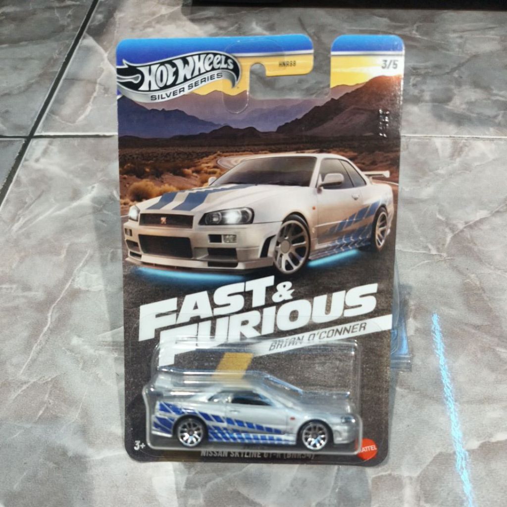 HOTWHEELS NISSAN SKYLINE R34 BRIAN