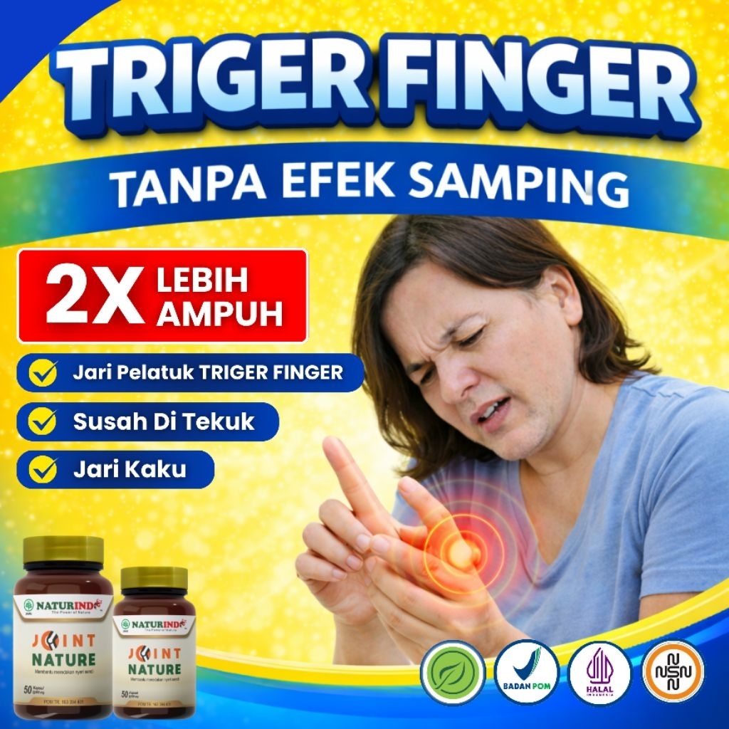 Obat Triger Finger Jari Jari Kaku Radang Sendi Pengapuran Nyeri Sendi Jari2 Tangan Kaku