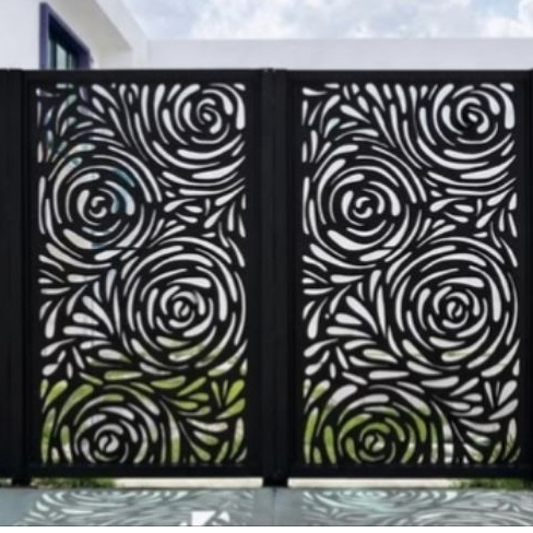 pager rumah minimalis modern besi tahan karat