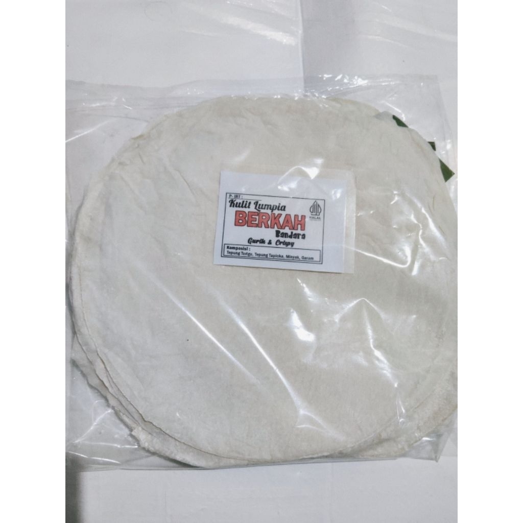 Kulit Lumpia Premium 500 Gram - Tipis, Lembut, dan Krispi