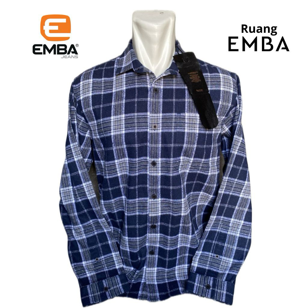 EMBA - Kemeja Pria EMBA Lengan Panjang size M