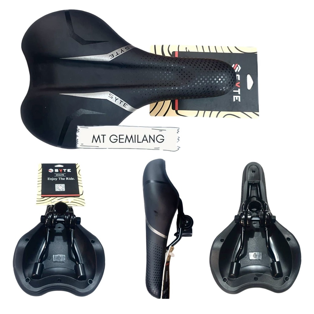 SYTE Saddel Sadel Jok Sepeda MTB Gunung Fixie BMX Selis Lipat SYTE Universal Bahan Empuk