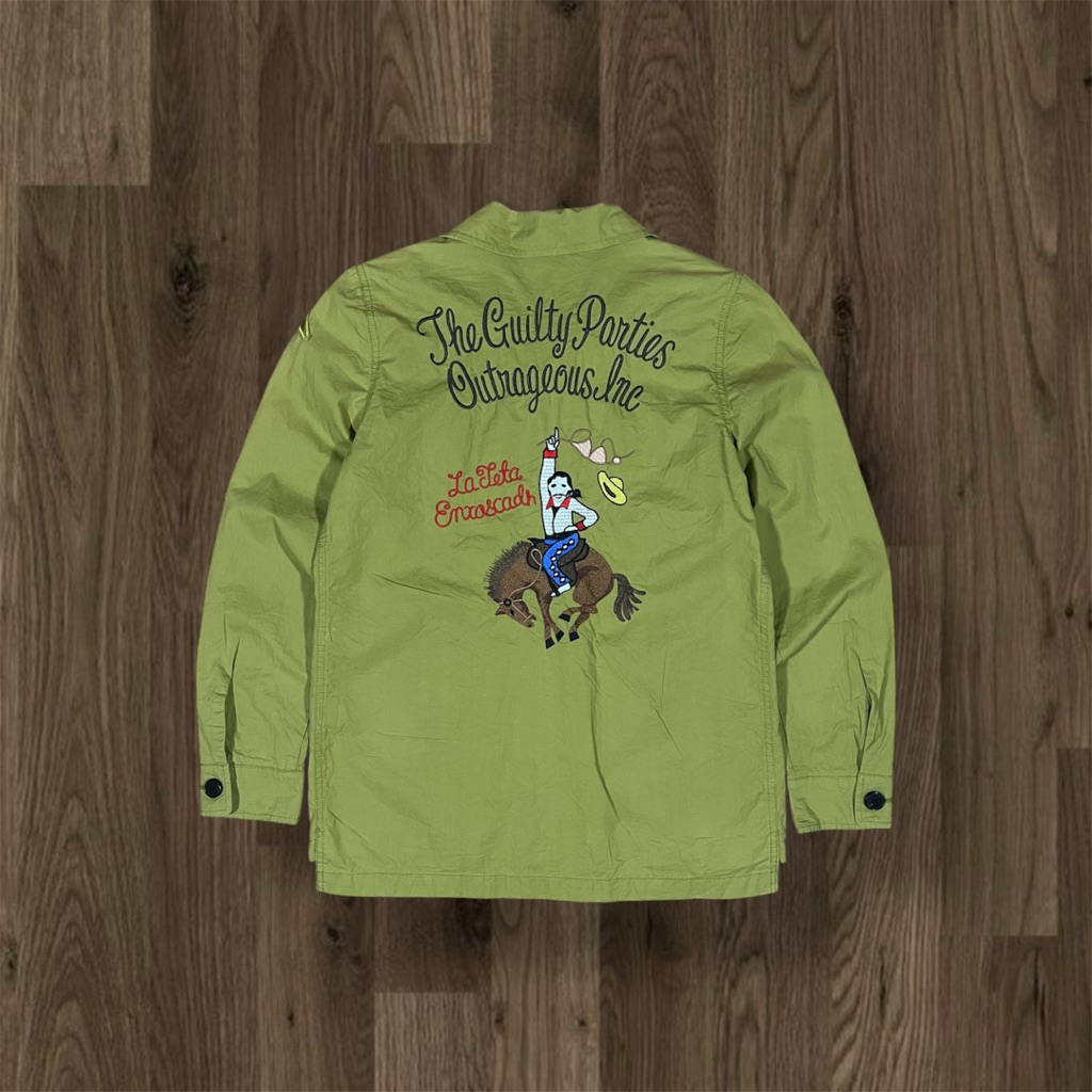 WORK SHIRT LONG SLEEVE LEWIT THE GUILTY PARTIES EL ROCKERS CARAVANA