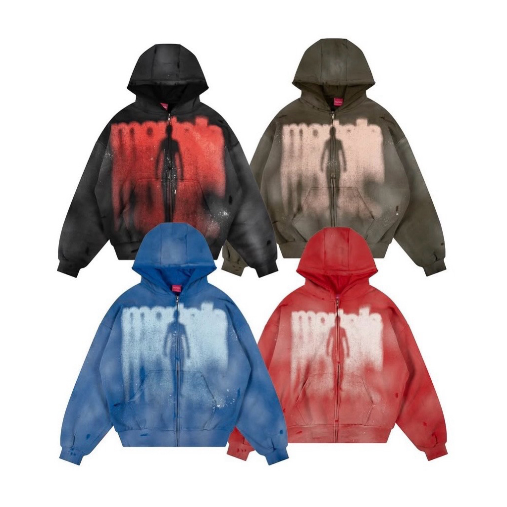[ORIGINAL 100%] MORTEILS DECONST ZIPPER HOODIE