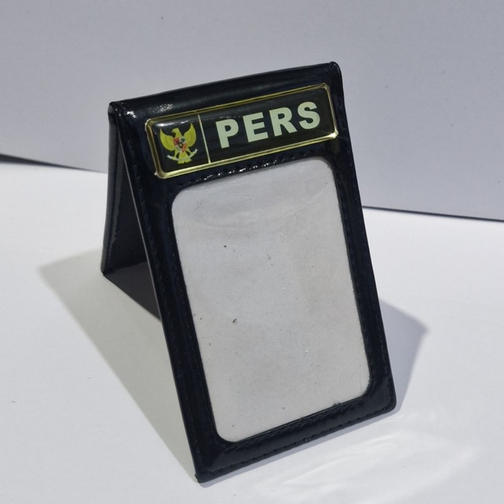 Lanyar Holder Id Card Pers / Name tag Id card Pers / Dompet Id card Pers Wartawan