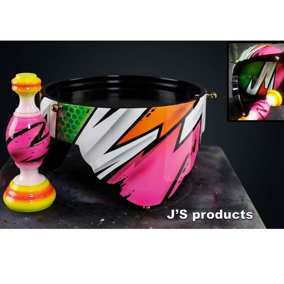 Tebok pleci airbrush grafis