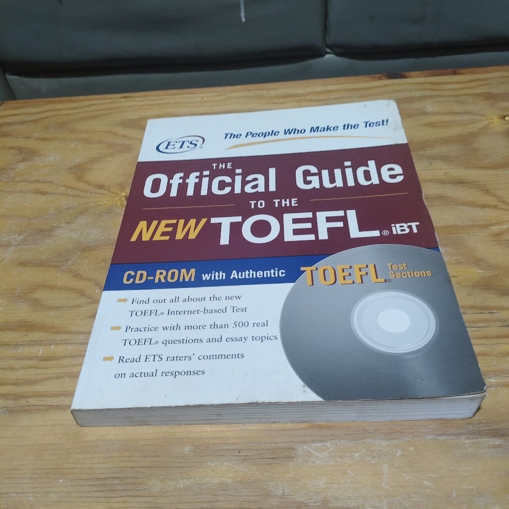 Buku The Official Guide  to the New TOEFL IBT