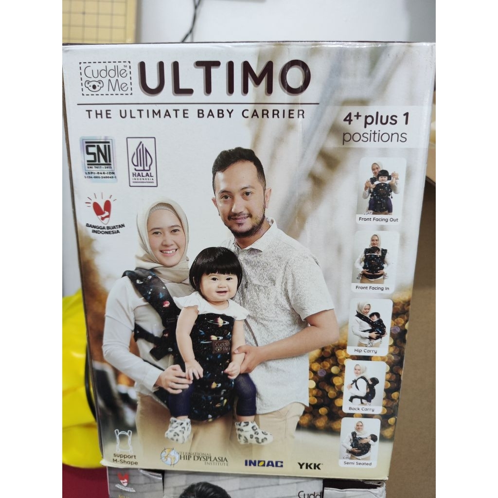 New + Box (Star Night Navy)Cuddle Me Ultimo Carrier Gendong Bayi