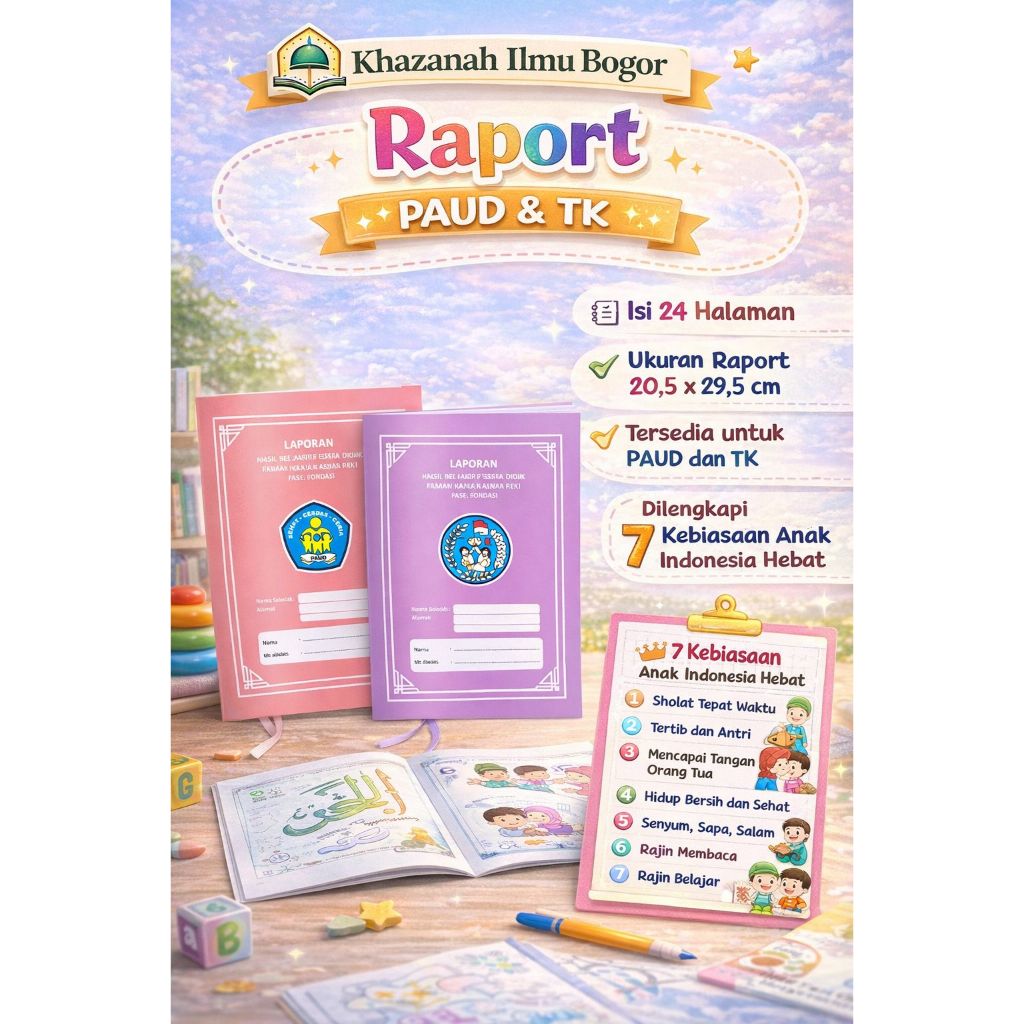 Raport Kurikulum Merdeka PAUD/TK/SPS