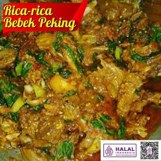 1/2 Ekor Bebek Peking Gemoy Bumbu Rica-rica/ Bebek Peking Super Lembut Bumbu Pedas/ Bebek Rica-rica/