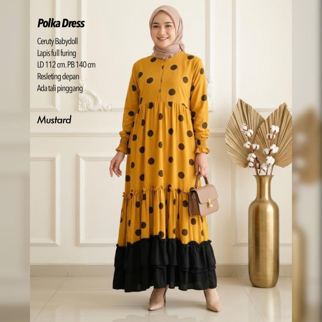 DRESS CERUTI POLKA - POLKA DRESS
