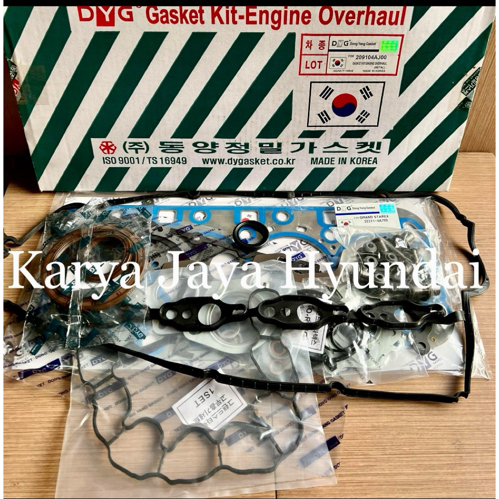 Packing set Hyundai H1 diesel mesin A2