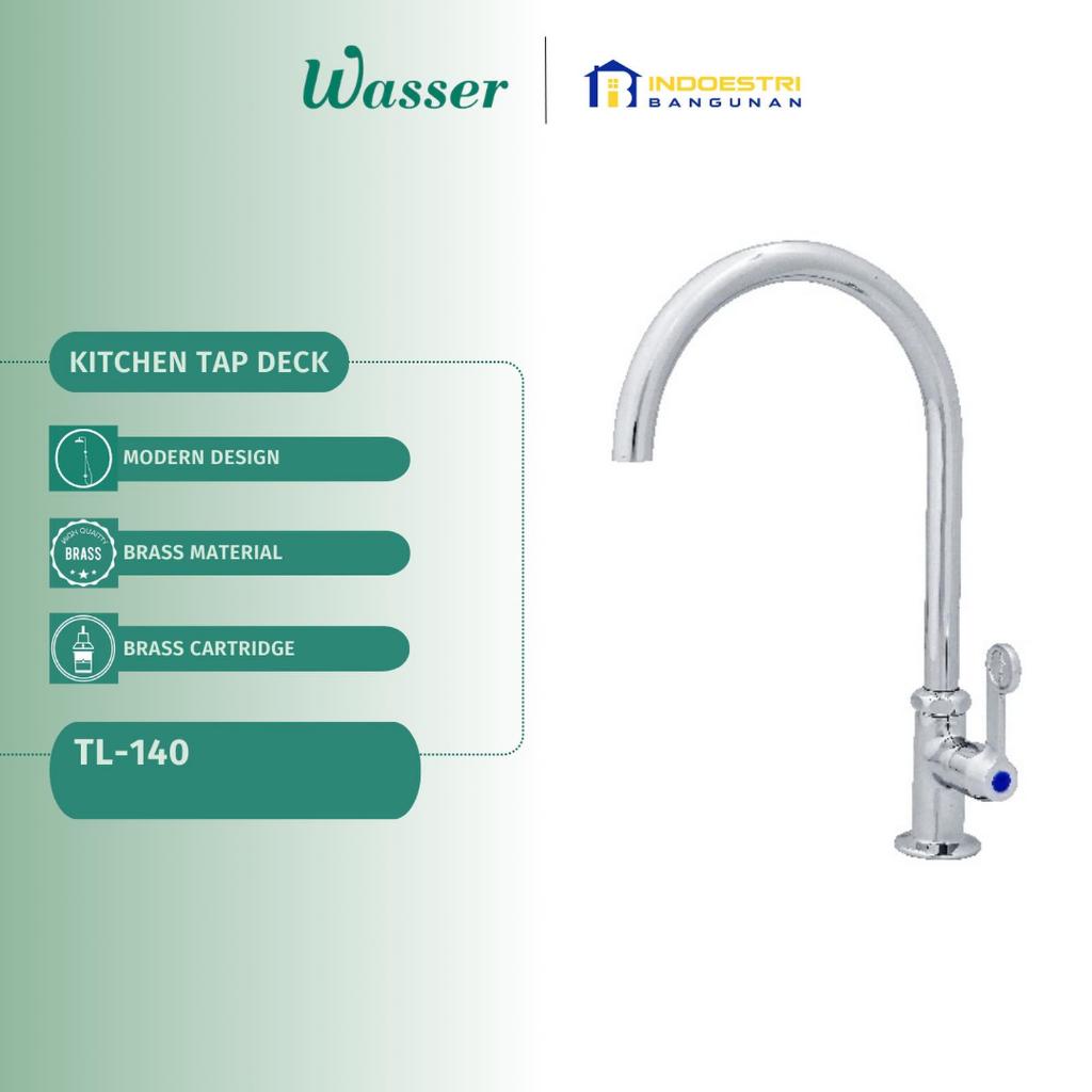 Kran Sink Cuci Piring Meja Wasser TL 140 / Wasser Keran Cuci Piring