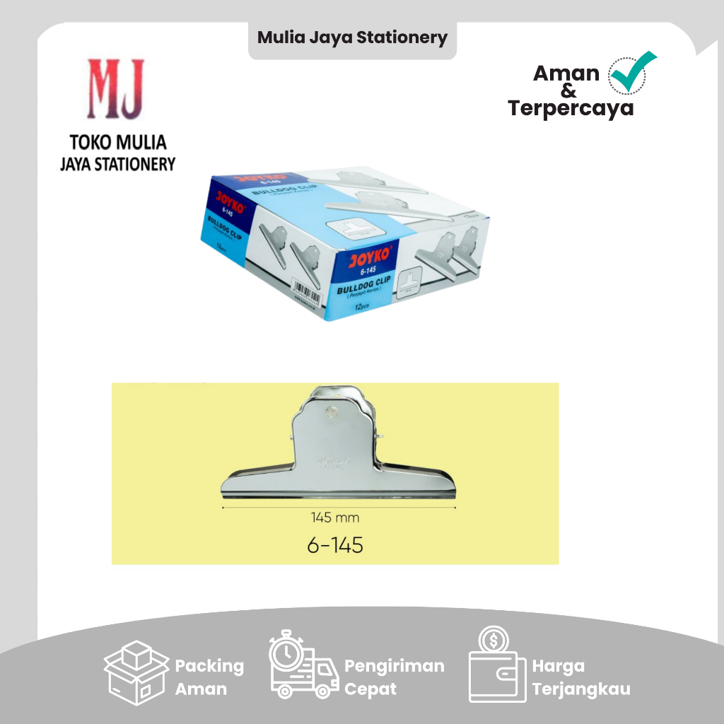 Bulldog Clip Joyko 6-145