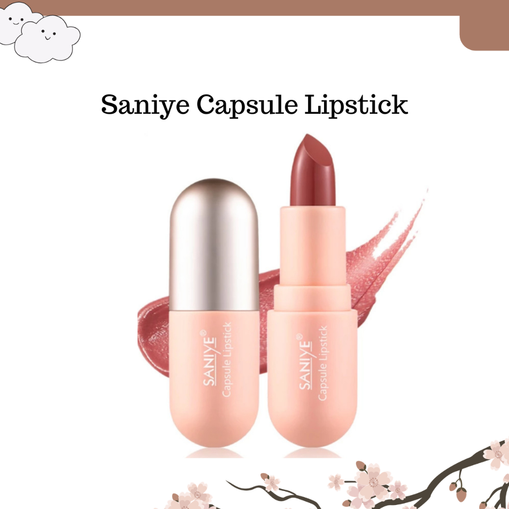 Saniye Velvet Lipstik Matte Capsule 2.5g