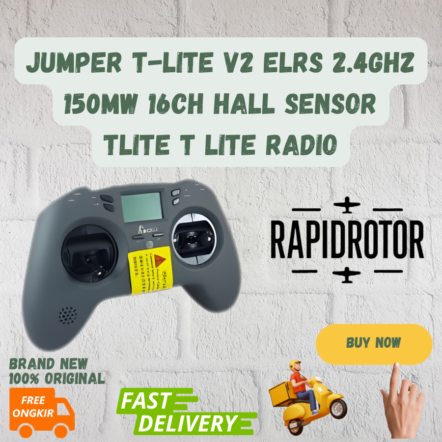 Jumper T-Lite V2 ELRS 2.4GHz 150mW 16CH Hall Sensor Tlite T Lite Radio