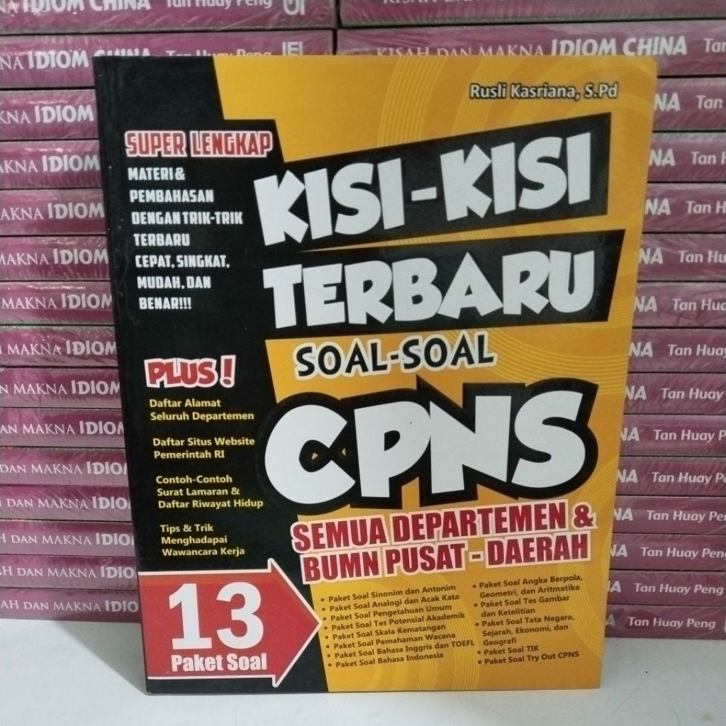 BUKU KISI-KISI TERBARU SOAL-SOAL CPNS