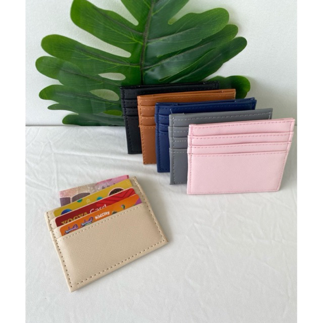 dompet kartu 6slot/ dompet mini simpel wanita / dompet kartu dan uang