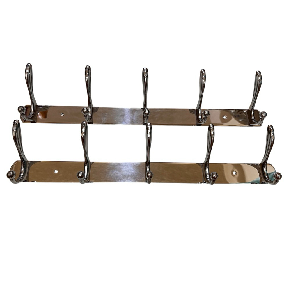 Kapstok Stainles 5kait Tebal- Gantungan Baju 5 Kait Stainles - Kapstok Stainles - Hanger Baju