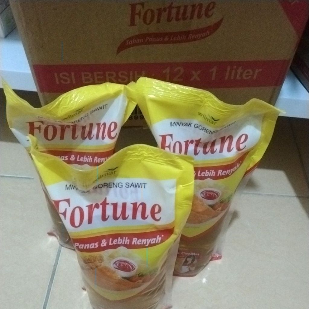 Minyak Goreng Fortune 1 Liter/Minyak Fortune.