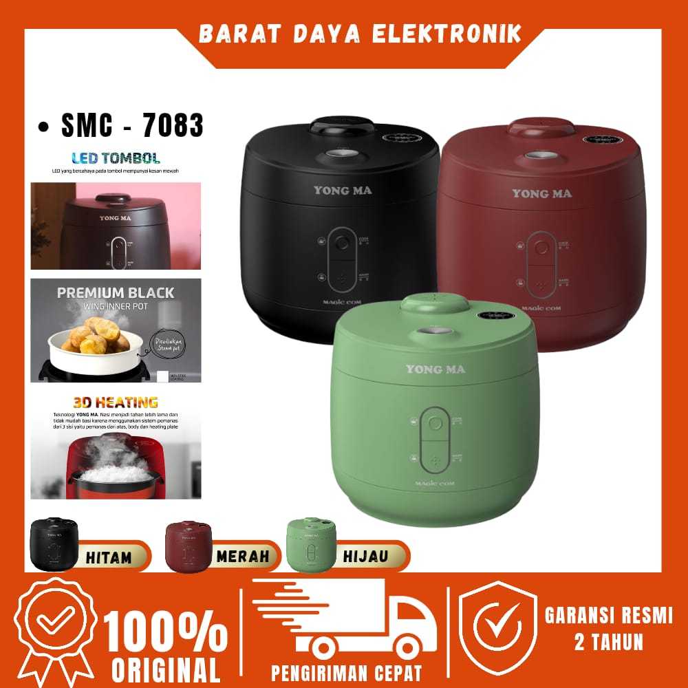 Yong Ma Rice Cooker 1.8 Liter SMC 7083
