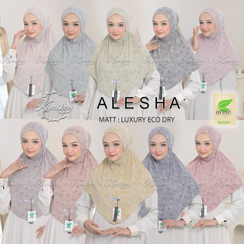KIMIKEY HIJAB INSTAN ALESHA PREMIUM ORI KIMIKEY
