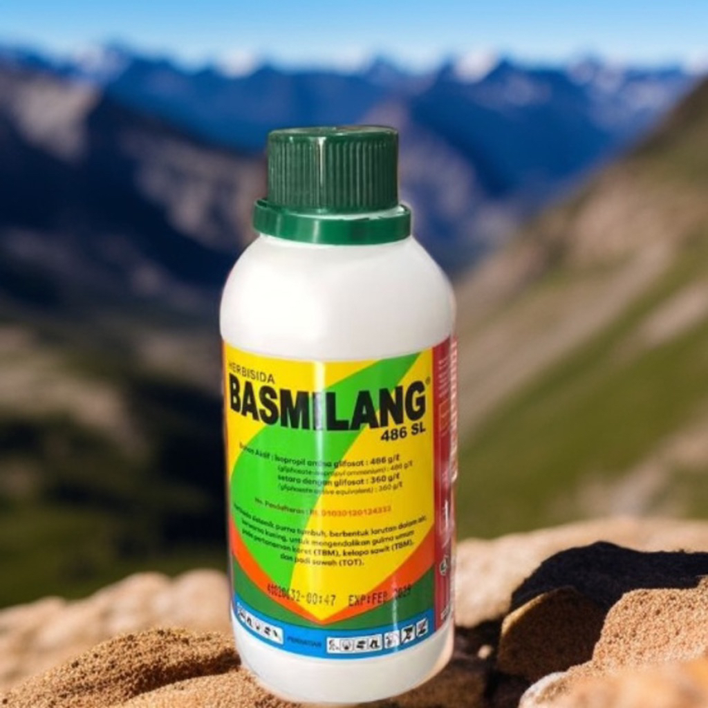 500 ML Herbisida Basmilang 486 SL Gulma mati sampai ke akarnya