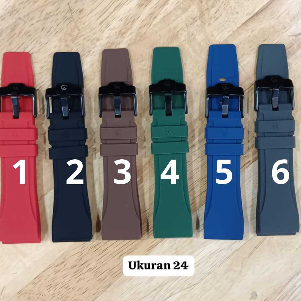 Tali Karet Jam Tangan Logo ALEXANDRE christie