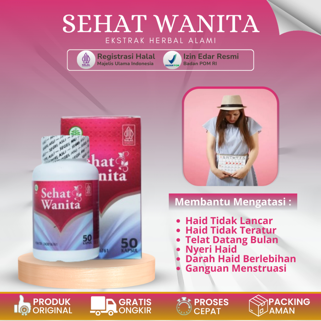 Obat Pelancar Haid, Jamu Pelancar Haid, Telat Datang Bulan, Lancar Haid, Telat Menstruasi, Haid Tida