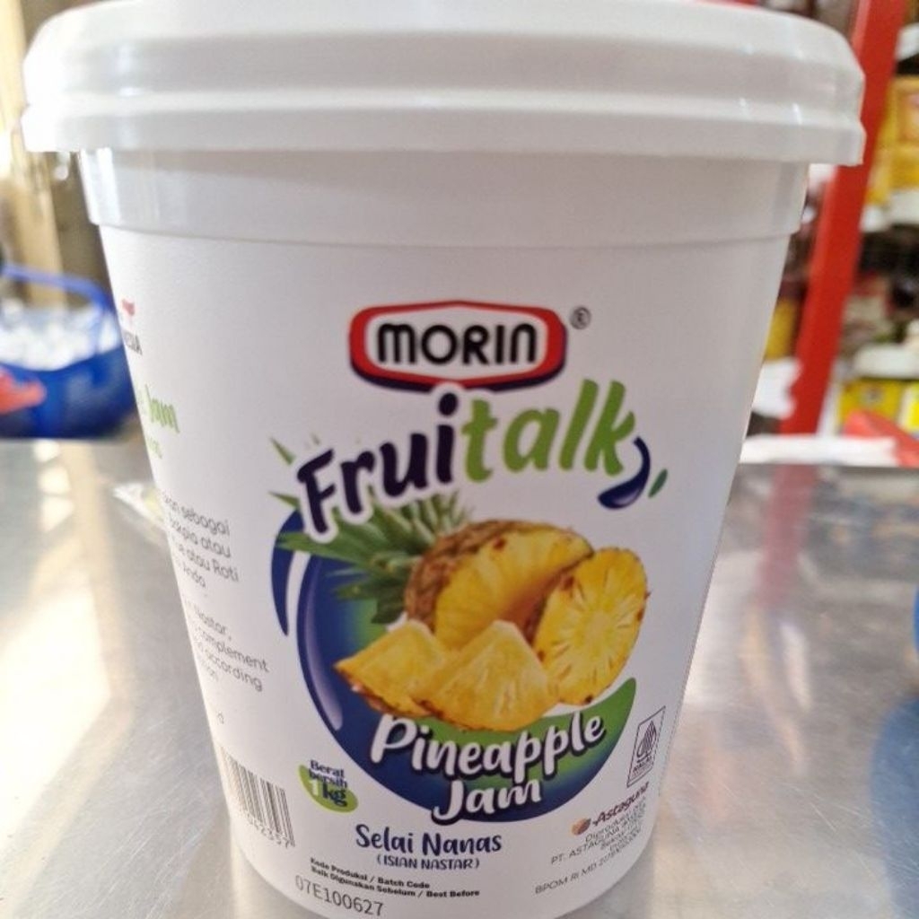 Selai Nanas Morin 1kg - Berkualitas Tinggi, Isian Nastar, Praktis