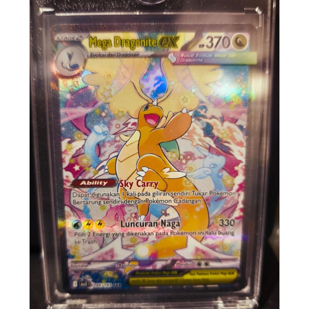 Pokemon TCG - Mega Dragonite ex (SAR) - MA3 Evolusi Mega Impian EX
