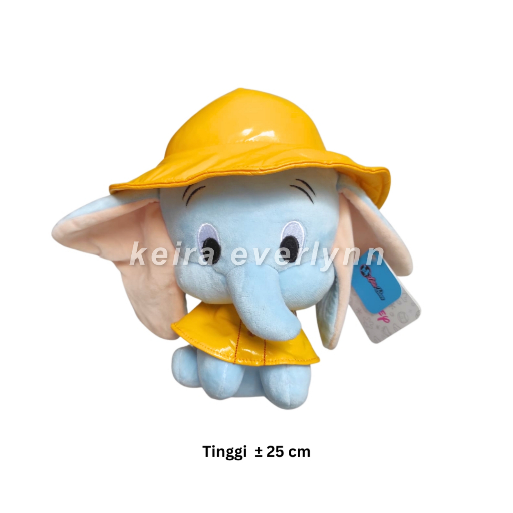 Boneka Dumbo Original Licensed Disney | Character Plush Cartoon / Kartun Gajah / Elephant | Dumbo Ra