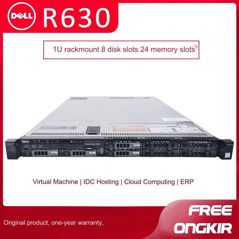 Server Dell Poweredge R630 Lga 2011-3 x99 cpu xeon E5 26xx v4 v3 8 bays barebones kosongan rackmount