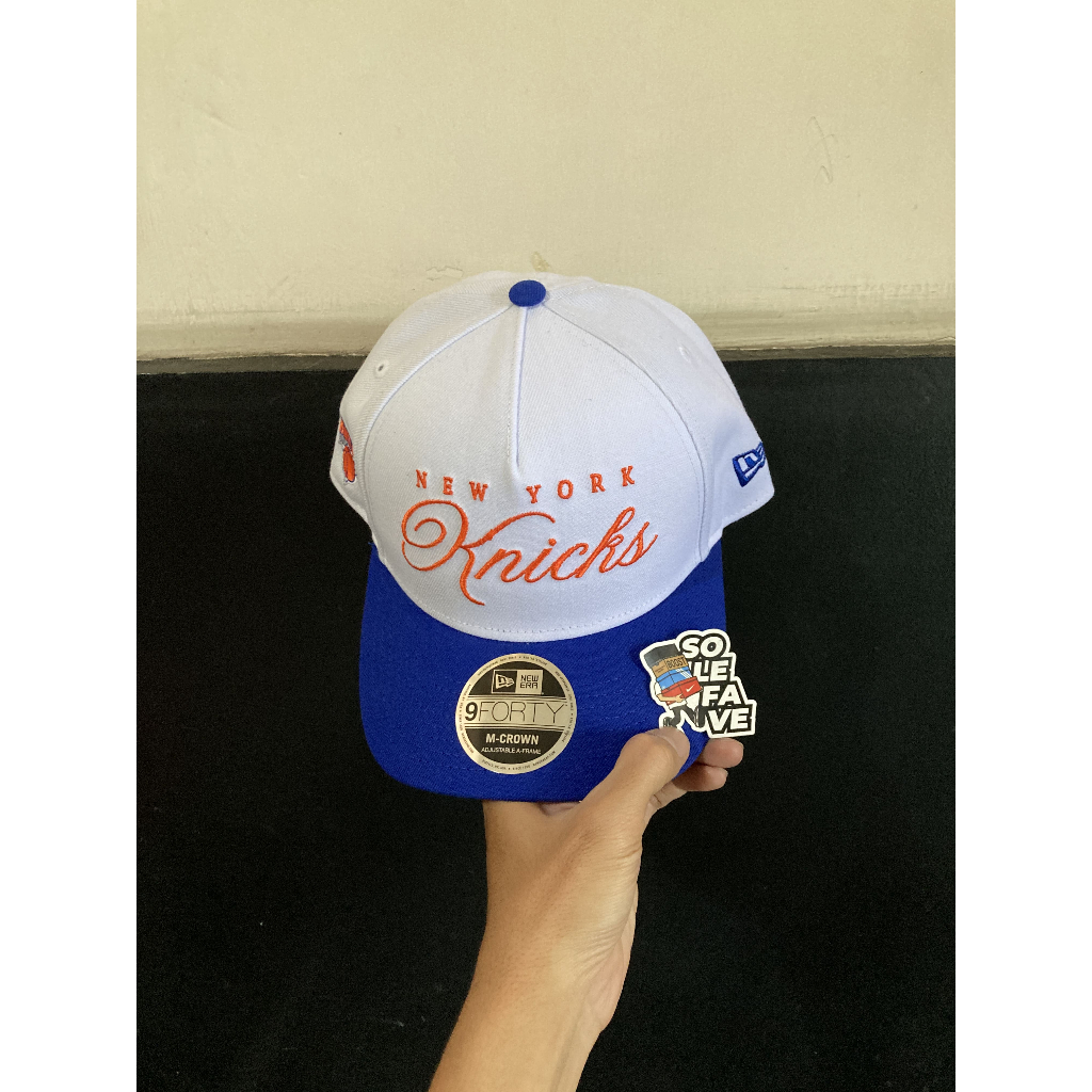 TOPI NEW ERA 940MC SNAPBACK x NBA NEW YORK KNICKS NBA25 DRAFT ORIGINAL NO BOX
