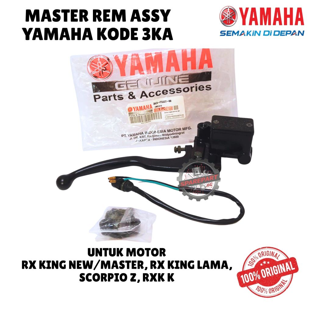 MASTER REM ASSY ORIGINAL YAMAHA KODE 3KA, RX KING NEW/MASTER, RX KING LAMA, SCORPIO Z, RXK K