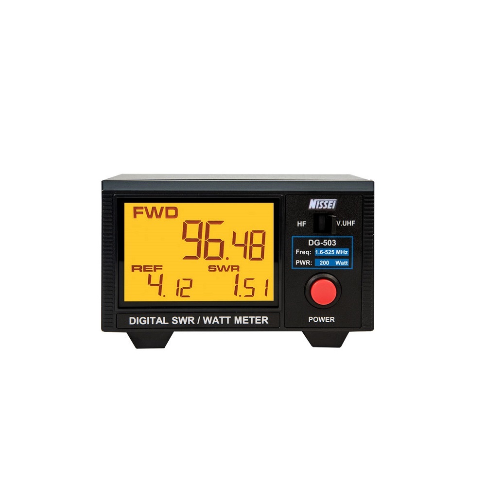VSWR Meter Digital Nissei DG-503 Original Alat Ukur SWR Meter Radio