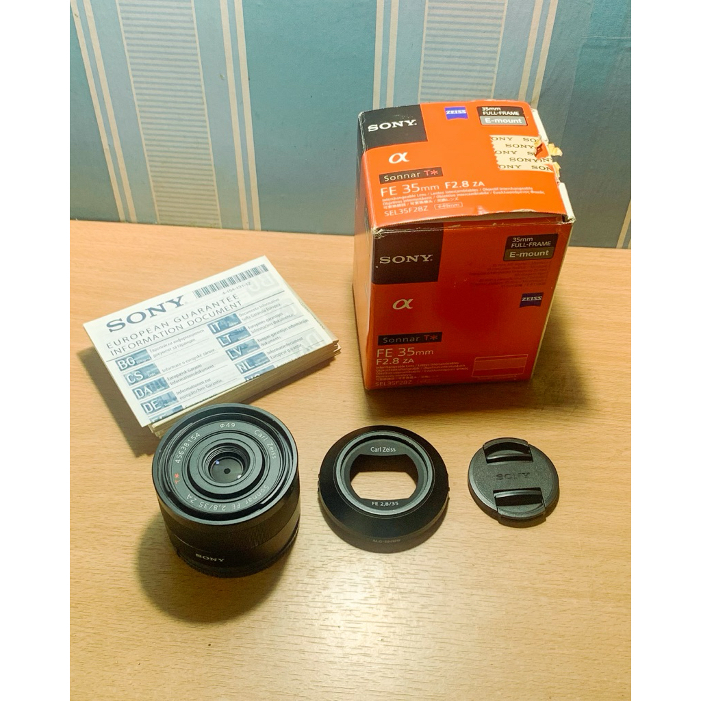 Lensa Sony Zeiss Full Frame 35mm f2.8 E-mount