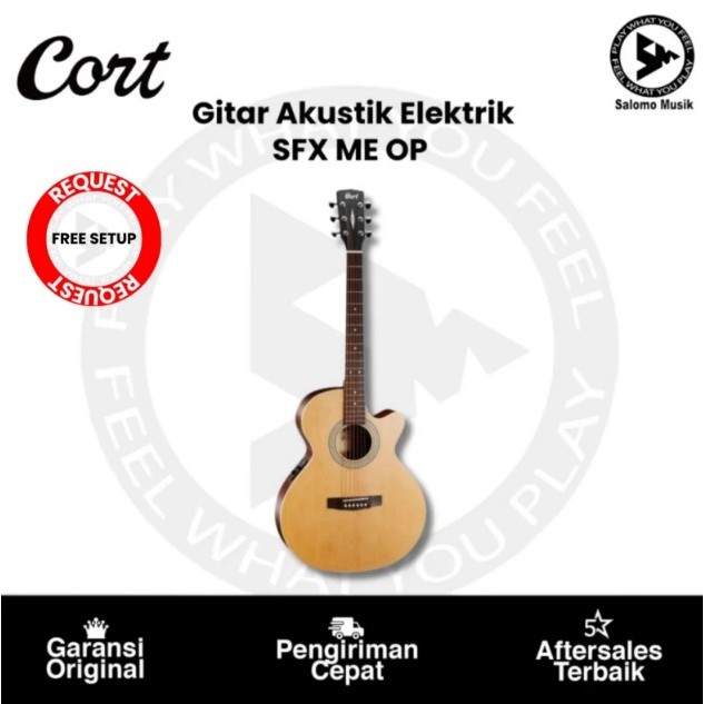 Gitar Akustik Elektrik Cort SFX ME OP Original With Bag