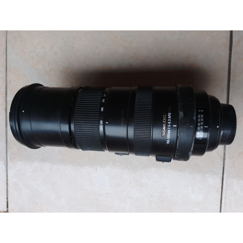 Lensa sigma 150-500 nikon
