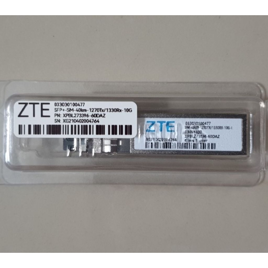 Sfp ZTE 10g 40km single mode