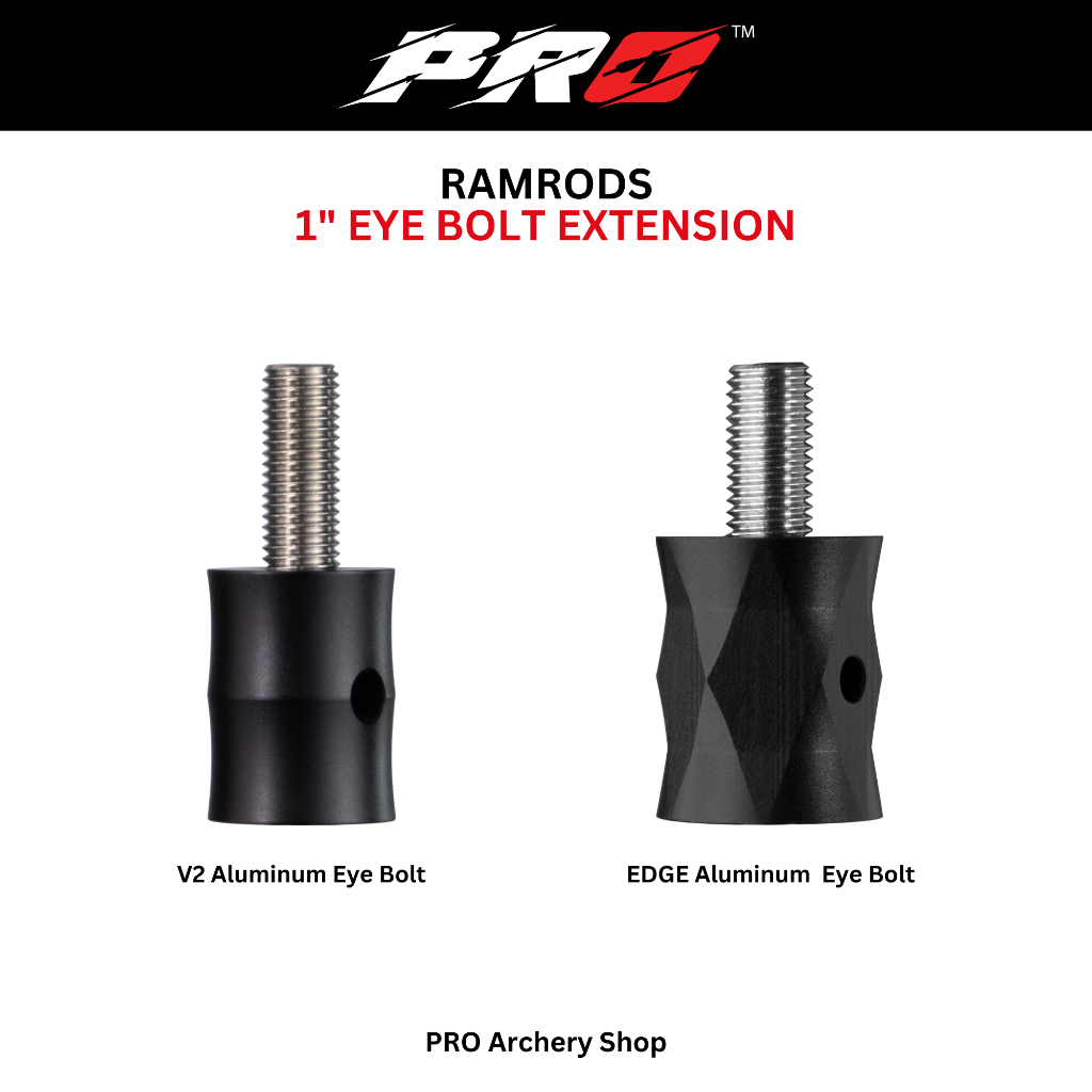 RAMRODS EYE BOLT ALUMINIUM EYE BOLT EDGE ALUMINUM EYE BOLT V2 / ALAT PANAHAN / BAUT VBAR STABILIZER