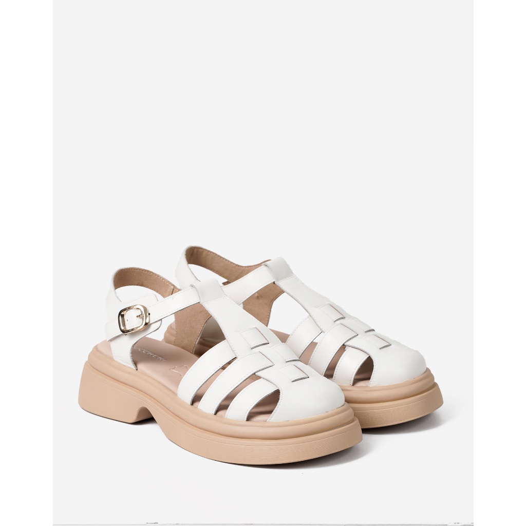 Buccheri Vercelli Woman Sandals Broken White