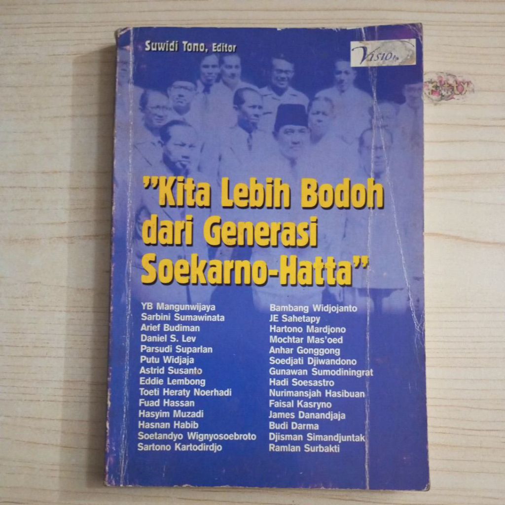 BUKU KITA LEBIH BODOH DARI GENERASI SOEKARNO HATTA
