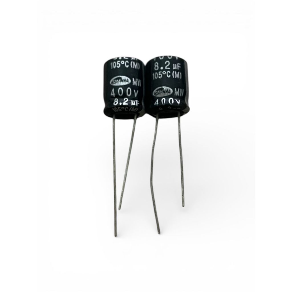 Elco 8.2uf 400v Bagus elco 8.2uf/400v bagus ups
